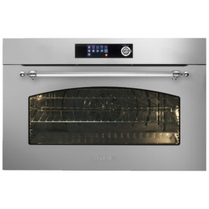 ILVE 90cm Nostalgie Electric Oven - Stainless Steel Chrome